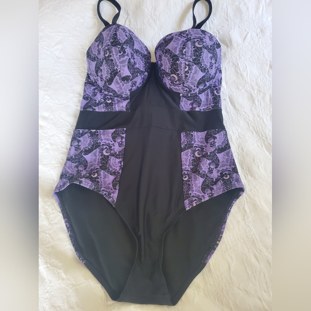 Unique Vintage Spooky Swimsuit